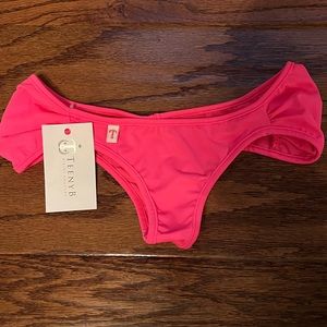 NEW! Teeny B shortie bikini bottoms size XS Hot Pink